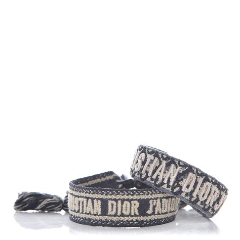 bracelet tissus dior|christian Dior cotton friendship bracelet.